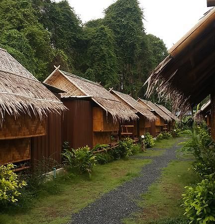 Phuhaya Bamboo Bungalows Ko Lanta Exteriér fotografie