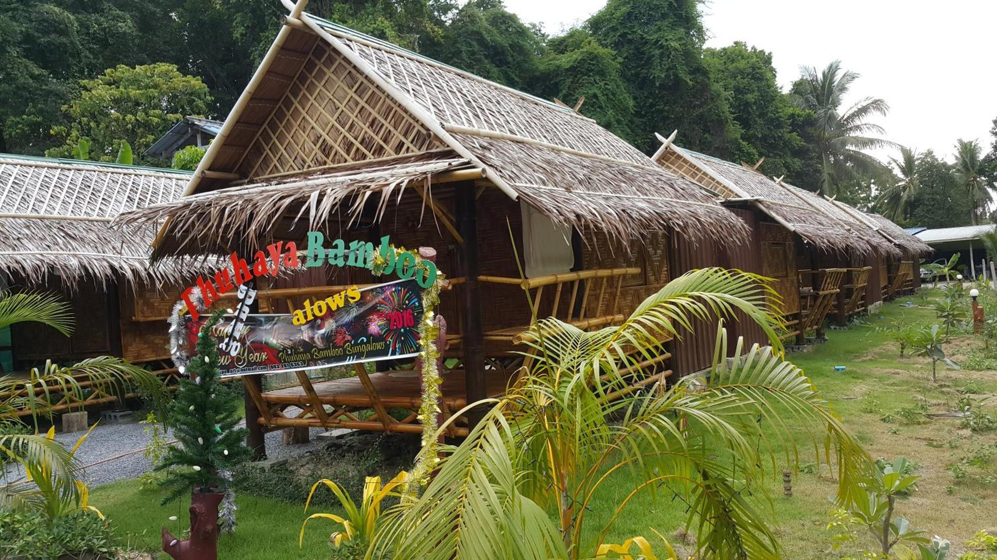 Phuhaya Bamboo Bungalows Ko Lanta Exteriér fotografie